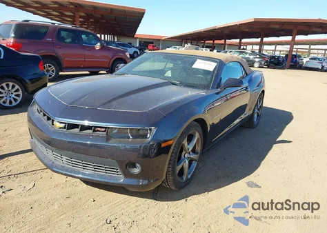 2014 Chevrolet Camaro 1Lt из США, поврежденный, VIN 2G1FB3D35E9186246